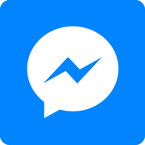 facebook-messenger-white-logo-svgrepo-com